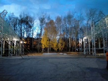 Высокий арочный навес с большим пролетом оптом, фото 3