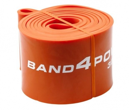 Оранжевая резиновая петля Band ширина 83 мм﻿, нагрузка 32-80 кг оптом, фото 1