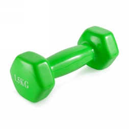 Гантель неразборная  1,5 кг винил, фото 1