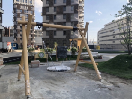 Качели одинарные с гнездом оптом, фото 3