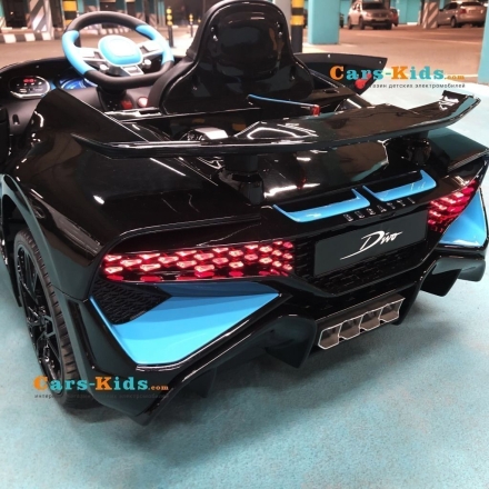 Электромобиль Bugatti Divo 12V — HL338 черный оптом, фото 6