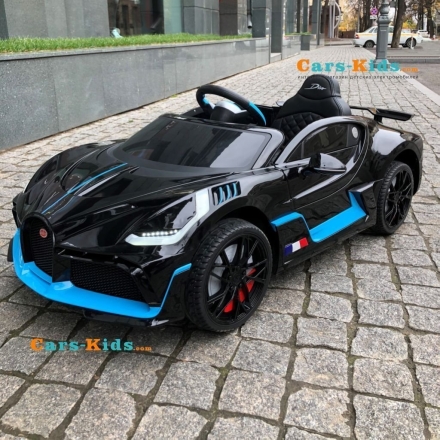 Электромобиль Bugatti Divo 12V — HL338 черный оптом, фото 2