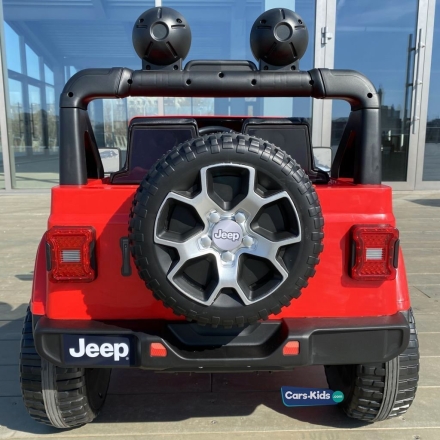 Электромобиль Jeep Rubicon 4WD красный оптом, фото 9