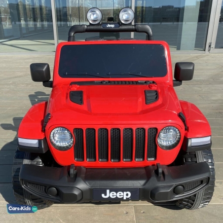 Электромобиль Jeep Rubicon 4WD красный оптом, фото 6