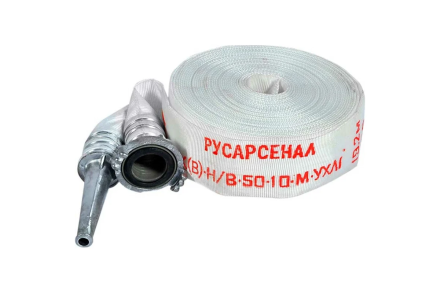 Рукав пожарный напорный РПК(В)-50-1,0-М-УХЛ1 с ГР-50ал и РС-50,01ал 20 м Русарсенал 741509597201 оптом, фото 1