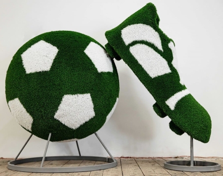 Топиари Мяч с бутсой - газон Eco оптом, фото 5