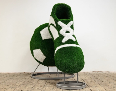 Топиари Мяч с бутсой - газон Eco оптом, фото 2