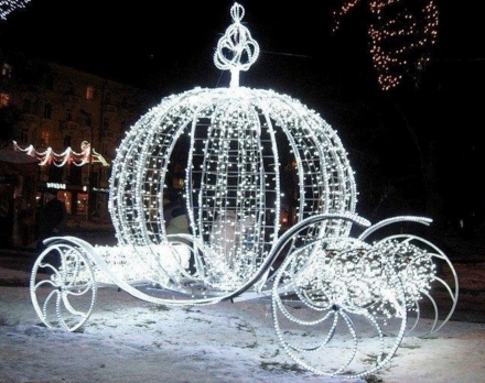 Световая фигура Карета для Золушки 02/038 оптом, фото 1