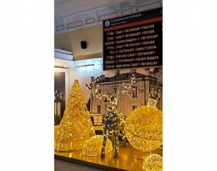 Светящаяся фигура Полушарие (диаметр 1,1 м) оптом, фото 1