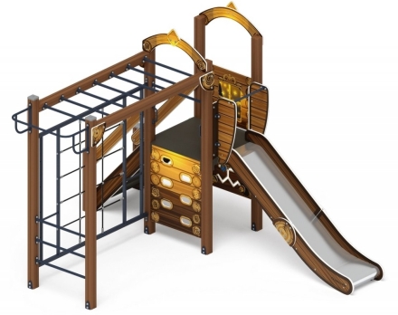 Детская игровая площадка Играйте с нами Эко ДИК 2.01.1.05-02 H=1200 оптом, фото 2