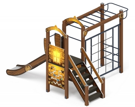 Детская игровая площадка Играйте с нами Эко ДИК 2.01.1.05-02 H=1200 оптом, фото 3