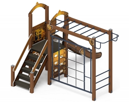 Детская игровая площадка Играйте с нами Эко ДИК 2.01.1.05-02 H=1200 оптом, фото 1