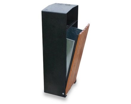 Урна уличная 22, Нержавеющая сталь оптом, фото 2