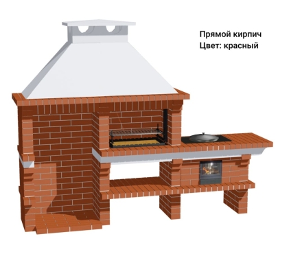 Печь Аристократ 824 Прямоугольный кирпич микс коричневого с желтым оптом, фото 13