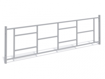 МФ 7.084 Ограждение металлическое прямое 2,5 м. в сборе оптом, фото 3