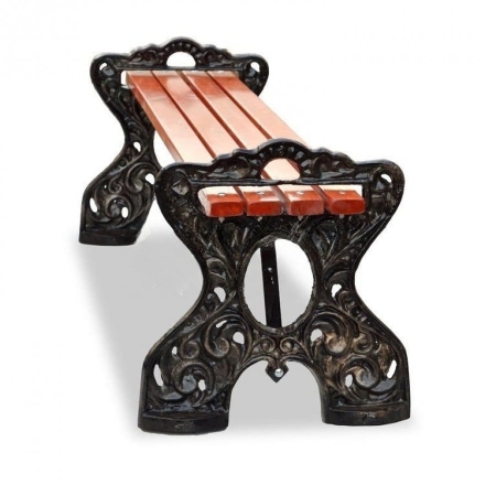 Банкетка чугунная 2,0 м (2 опоры) оптом, фото 3