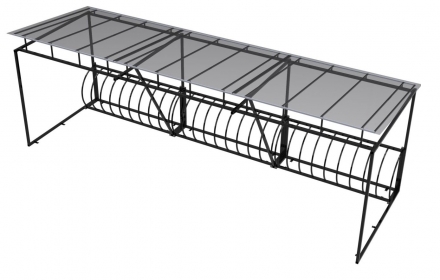 Модульная парковка &quot;Stolz&quot; с навесом оптом, фото 2