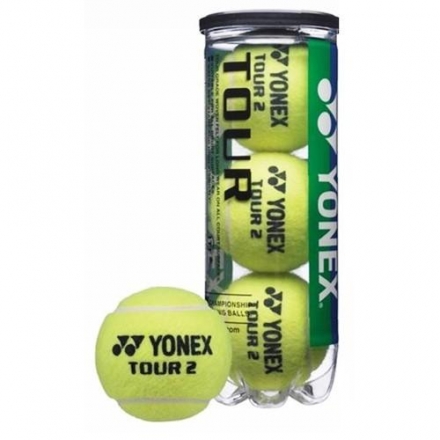 Мяч теннисный Yonex Tour, уп.3 шт, официальный мяч SAP Open ATP World Tour Event оптом, фото 1