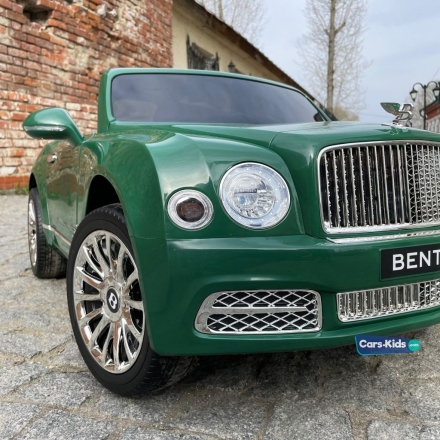 Детский электромобиль Bentley Mulsanne JE1006 зеленый оптом, фото 5