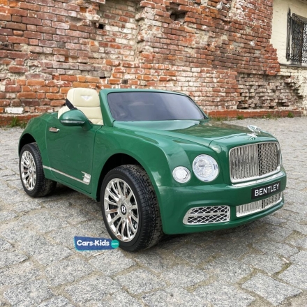 Детский электромобиль Bentley Mulsanne JE1006 зеленый оптом, фото 1