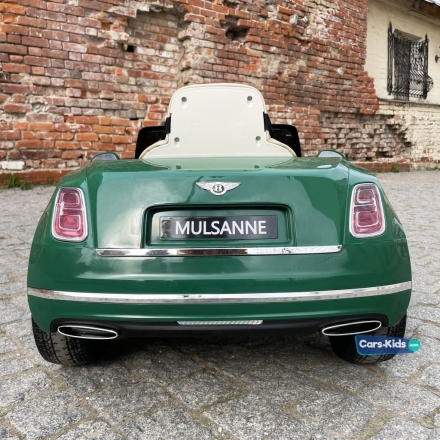 Детский электромобиль Bentley Mulsanne JE1006 зеленый оптом, фото 6