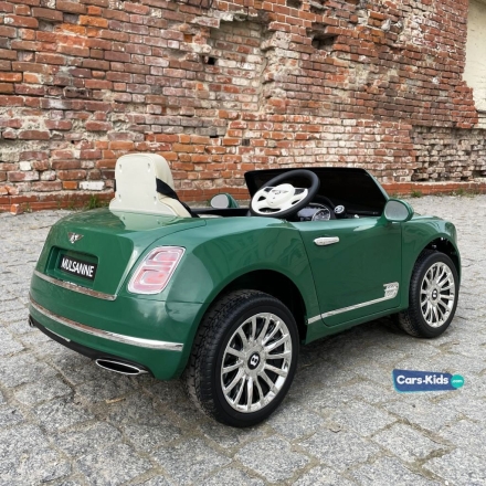 Детский электромобиль Bentley Mulsanne JE1006 зеленый оптом, фото 3
