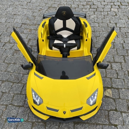 Электромобиль Lamborghini Aventador SVJ A333MP желтый оптом, фото 9