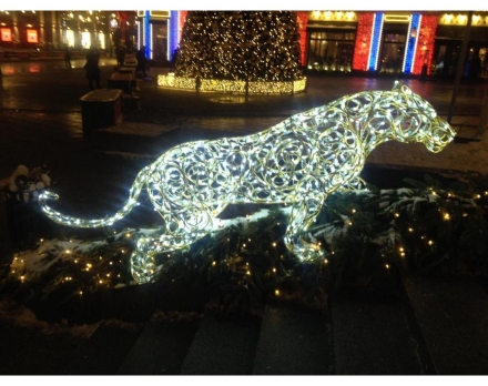 Световая фигура Пантера №1 p001 оптом, фото 8