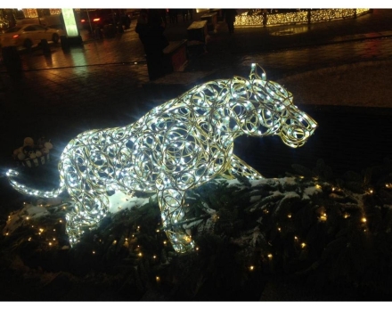 Световая фигура Пантера №1 p001 оптом, фото 2