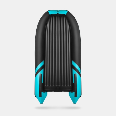 GLADIATOR E 300 S AIR SPORT Черно-бирюзовый моторная лодка ПВХ оптом, фото 4