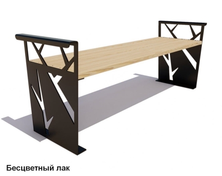 Скамейка уличная Березка, Сосна 1,8 м оптом, фото 1