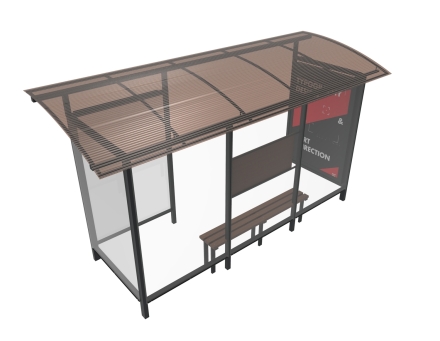 Автобусный павильон &quot;Стандарт-Л3&quot; оптом, фото 2