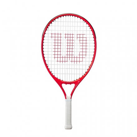 Ракетка б/т Wilson Roger Federer 23 Gr0000,арт.WR054210H,для дет.7-8 лет, алюмин.,со струн, бело-чер оптом, фото 1