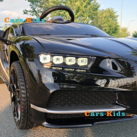 Электромобиль Bugatti Chiron HL318 черный оптом, фото 10