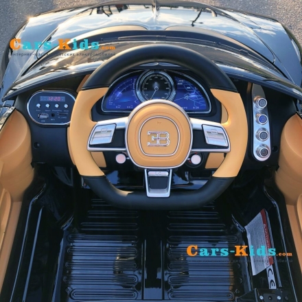 Электромобиль Bugatti Chiron HL318 черный оптом, фото 9