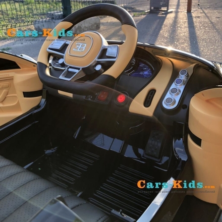 Электромобиль Bugatti Chiron HL318 черный оптом, фото 7