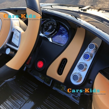 Электромобиль Bugatti Chiron HL318 черный оптом, фото 6