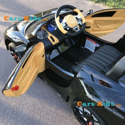 Электромобиль Bugatti Chiron HL318 черный оптом, фото 3