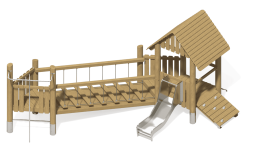 Игровой комплекс Эко ИК-228 для детской площадки, фото 1