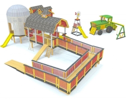 Игровой комплекс TORUDA WOOD Ферма, фото 1