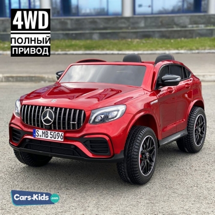 Электромобиль Mercedes-Benz AMG GLC63 2.0 Coupe 4WD красный оптом, фото 1