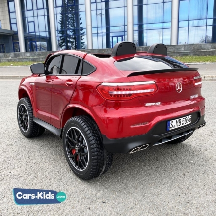 Электромобиль Mercedes-Benz AMG GLC63 2.0 Coupe 4WD красный оптом, фото 4