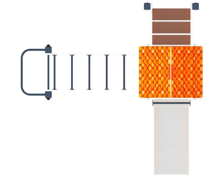 Детская игровая площадка Полянка ДИК 1.16.05-01 Н 750 оптом, фото 5