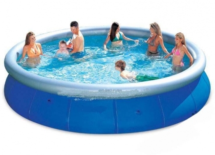 Bestway 57018 Бассейн Fast Set с надувным бортом 457*91см Fast Set Pool оптом, фото 1