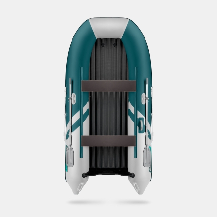 GLADIATOR E 300 S AIR SPORT Морской зеленый-белый моторная лодка ПВХ оптом, фото 4