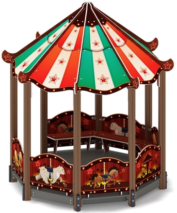 Беседка-пагода Карнавал (Шапито) - МФ 10.22.01-01 оптом, фото 3