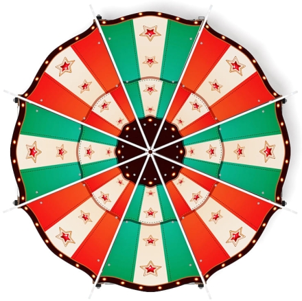 Беседка-пагода Карнавал (Шапито) - МФ 10.22.01-01 оптом, фото 5