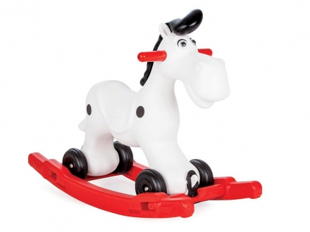 Качалка Лошадка со съемным поддоном и колесиками Pilsan Lucky Horse (07-912) оптом, фото 2
