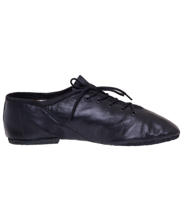 Джазовки детские, кожа, черный оптом, фото 2