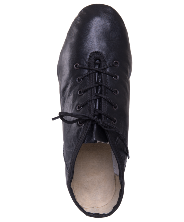 Джазовки детские, кожа, черный оптом, фото 5